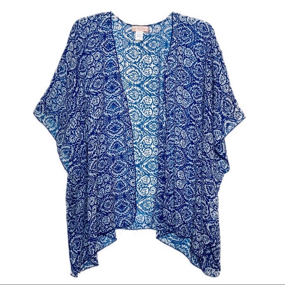 Band of Gypsies Tops - Band of Gypsies | Gorgeous Blue Kimono